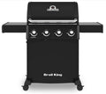 Broil King Crown 410 Black 4 -Burner Natural Gas Grill 865057 - Bourlier's Barbecue and Fireplace