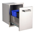 Fire Magic Outdoor Built In Outdoor Kitchen Trash Recycle or Charcoal Storage 53820TSC