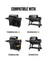 Traeger Grill Smoker X MEATER Bluetooth Enabled Meat Thermometer BAC618 - Bourlier's Barbecue and Fireplace