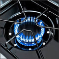 Broil King Baron 490 Pro Shadow 4 Burner Propane Grill w/ Side Burner & Rotisserie Kit - Black - 674144