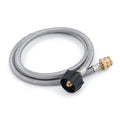 Broil King 68004 Hose - 4-Ft Adapter - SS Braid - Bourlier's Barbecue and Fireplace