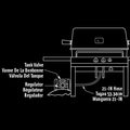 Broil King 68012 Hose - QCC1 Hose & Reg - SS Braid