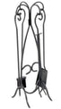 Pleasant Hearth 5 Piece Elizabeth Fireplace Tool Set Aged Black Finish 884 - Bourlier's Barbecue and Fireplace
