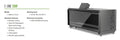 Net Zero Linear Electric Fireplace w/ Heater E-one 130F  AA-11-05387