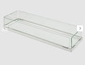 Outdoor Greatroom Linear Folding Glass Wind Guard for Fire Table FWG-1242 - Bourlier's Barbecue and Fireplace