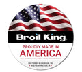 Broil King Baron 490 Pro Shadow 4 Burner Propane Grill w/ Side Burner & Rotisserie Kit - Black - 674144
