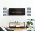 Napoleon Harsten 50 Inch Wall Hang Electric Linear Fireplace NEFL50HF-BT - Bourlier's Barbecue and Fireplace