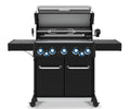 Broil King Baron 590 PRO 5-Burner Gas Grill w/ Rotisserie & Side Burner - Shadow 675144