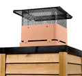 Majestic Heatilator SL300 Double Woodburning Series Terra Cotta Vertical Termination 8