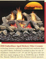 Monessen Natural Gas Ember Blaze Vent Free Manual Burner for Aged Hickory Logs DEB20NM