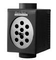 Magic Heat Bottom Crimp Heat Reclaimer for Use with Wood Burning Appliances, UL Listed, Fits 6