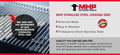 MHP Gas Grill Stainless Steel Briquette Grate JNR AND GJK Grills HHGRATESS