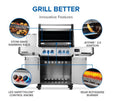 Napoleon Propane Prestige® 500 Connected RSIB w/ Infrared Side & Rear Burner P500VXRSIBPSS