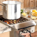 Blaze Professional LUX Built-In Natural Gas Power Burner w/ Wok Ring & Lid - BLZ-PROPB-NG