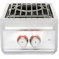 Blaze Professional LUX Built-In Natural Gas Power Burner w/ Wok Ring & Lid - BLZ-PROPB-NG