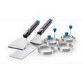 Napoleon Grills 70055 Breakfast Toolset with 4 Egg Rings - Bourlier's Barbecue and Fireplace