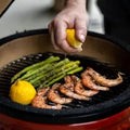 Kamado Joe Joe Jr.® with Cast Iron Stand - KR13RH