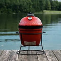 Kamado Joe Joe Jr.® with Cast Iron Stand - KR13RH
