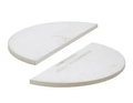 Kamado Joe Half Moon Deflector Plate (Set of 2) for Big Joe - BJ-HDP - Bourlier's Barbecue and Fireplace