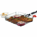 GrillPro 24876 Deluxe Non-Stick Broiler Basket with Detachable Handle