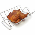 GrillPro 41616 Stainless Rib & Roast Rack